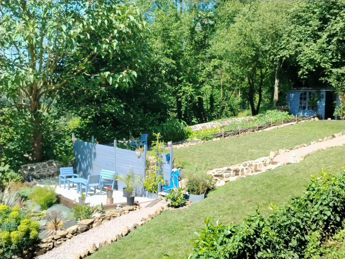 Lanvallay Chambre D'Hote Familiale De La Maison Bleue מראה חיצוני תמונה